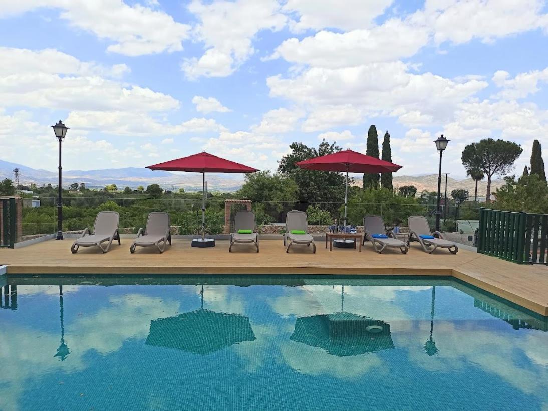 Luxe Hacienda La Campina Met Verwarmd Zwembad En Tennisbaan. อัลเลาริน เอล กรันเด ภายนอก รูปภาพ